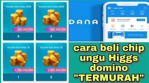beli chip higgs domino murah via dana 1m Masuk ke promo pass Kode unik ShopeePay & Token Aplikasi gold bulan ini image 1