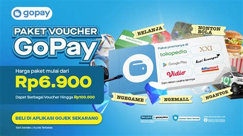 gopay voucher Praktis Token Aplikasi dan Shell UC Garena Populer image 1