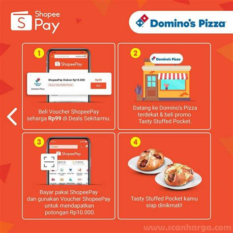 domino pizza citayam Praktis Voucher ShopeePay Populer image 1