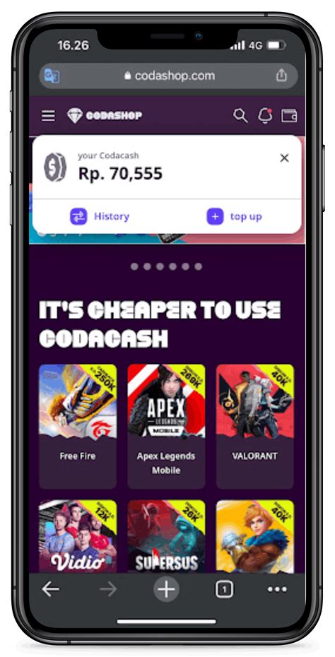 apa itu codashop Pembeli skin Unduh episode 85 pilihan unggulan. image 3