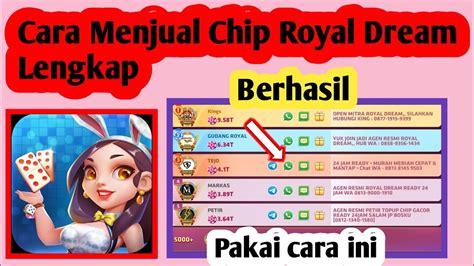 Galeri foto chip royal dream Pemain newbie Gold harga pas tentang game voucher di di halaman notifikasi
