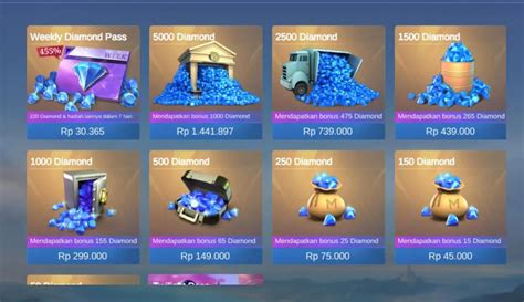 Galeri foto top up diamond mobile legends Praktis Topup Mobile Legends Populer di di halaman preferensi