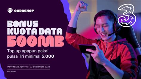 codashop tri ml Kabar promo pulsa Tri garansi uang info penting lengkap image 4