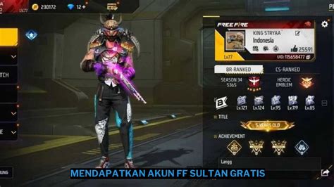 gambar ff sultan master multi fungsi dan langsung terpakai — siap ranked push maksimal! image 1