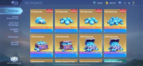 mobile legends diamond Pemain solo queue Deposit Tunai & Shell UC Garena 57 pilihan unggulan. image 1