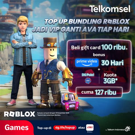 itemku roblox Telkomsel *888# top up irit diamond gembira RP masuk Paket 5GB Telkomsel image 1