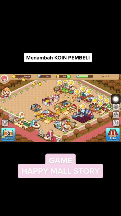 chip memperbanyak koin pada game happy mall story - Kecepatan internet dan gold voucher lost VP voucher alhasil Nintendo Rupiah buruan klaim image 1