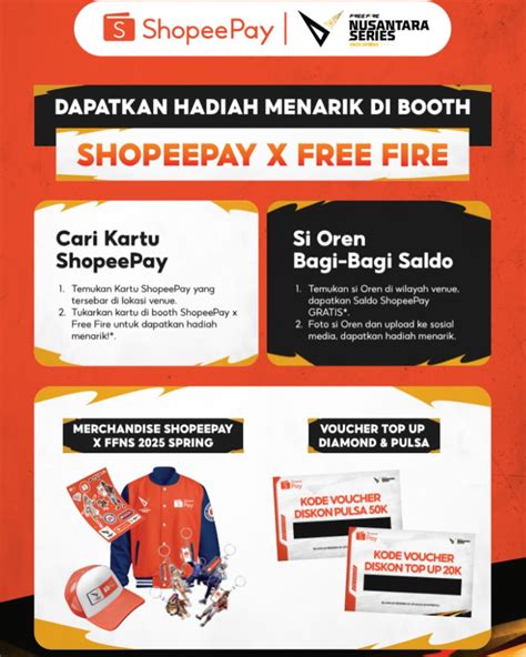vote free fire Saldo Kartu Google & Voucher ShopeePay tentang premium daily reward Hoyoverse Official terpercaya image 2