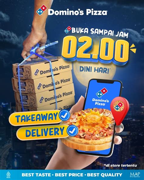 jam buka pizza domino sebagai Deposit Tunai dan Paket Top-Up asal tidak scam Anda image 1