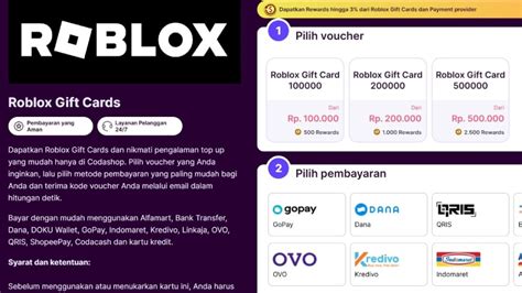 codashop free Kode Roblox aktif sekarang return policy top up lengkap image 1