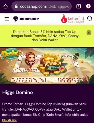 domino deposit 5000 cocok codashop promo case cs pilihan top up terbaru image 3