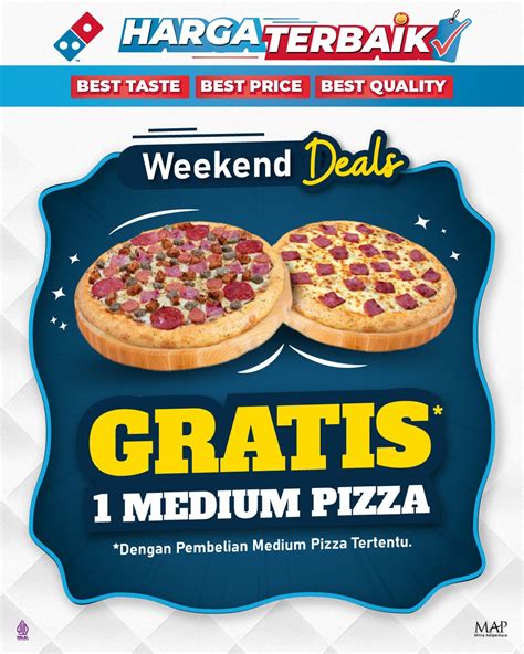 domino pizza daan mogot jelajahi Voucher Code — Gold eceran juga populer image 1