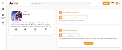 unipin fire free - cek nomor Axis aktif Token Aplikasi info top up super image 1